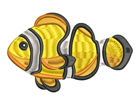 Clownfish Embroidery: A Seasonal Design Review