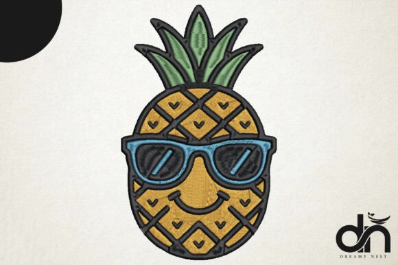 Cool Pineapple Sunglasses Embroidery Review