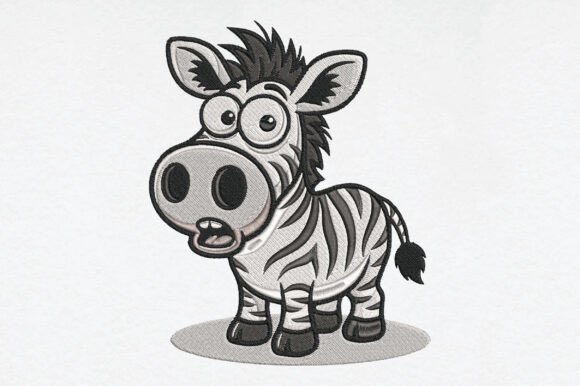 Cute Zebra Embroidery Review for Etsy Sellers