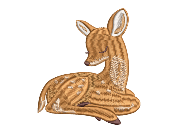 Review: Sleeping Cute Fawn Embroidery for Handmade Gifts