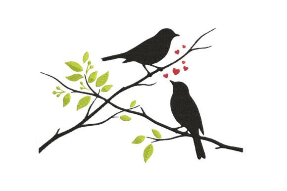 Reviewing Birds in Tree Embroidery Design