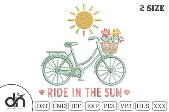 Ride in the Sun Floral Bike Embroidery: A Designerβs Real-World Review